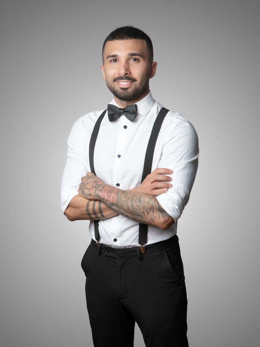 Mahdi, Inhaber und Top Stylist von MG Hairdesign